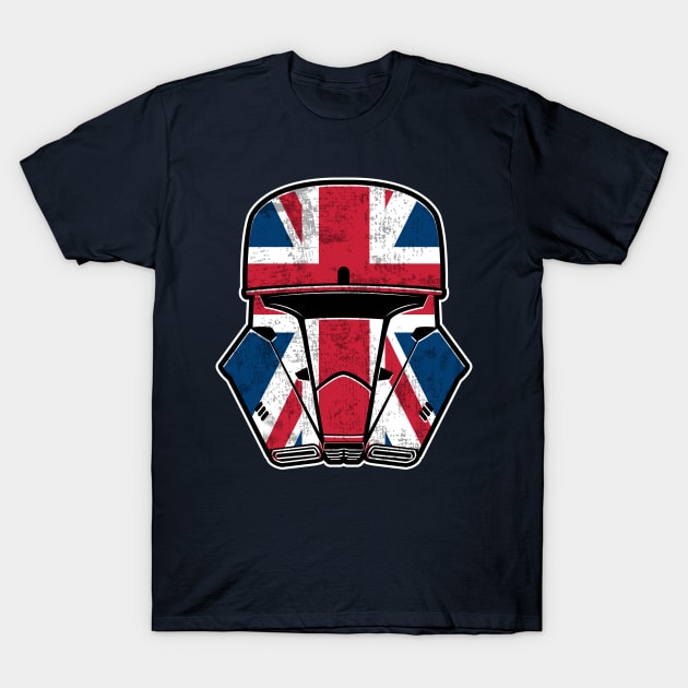 UK Patriot T-Shirt by MatamorosGraphicDesign